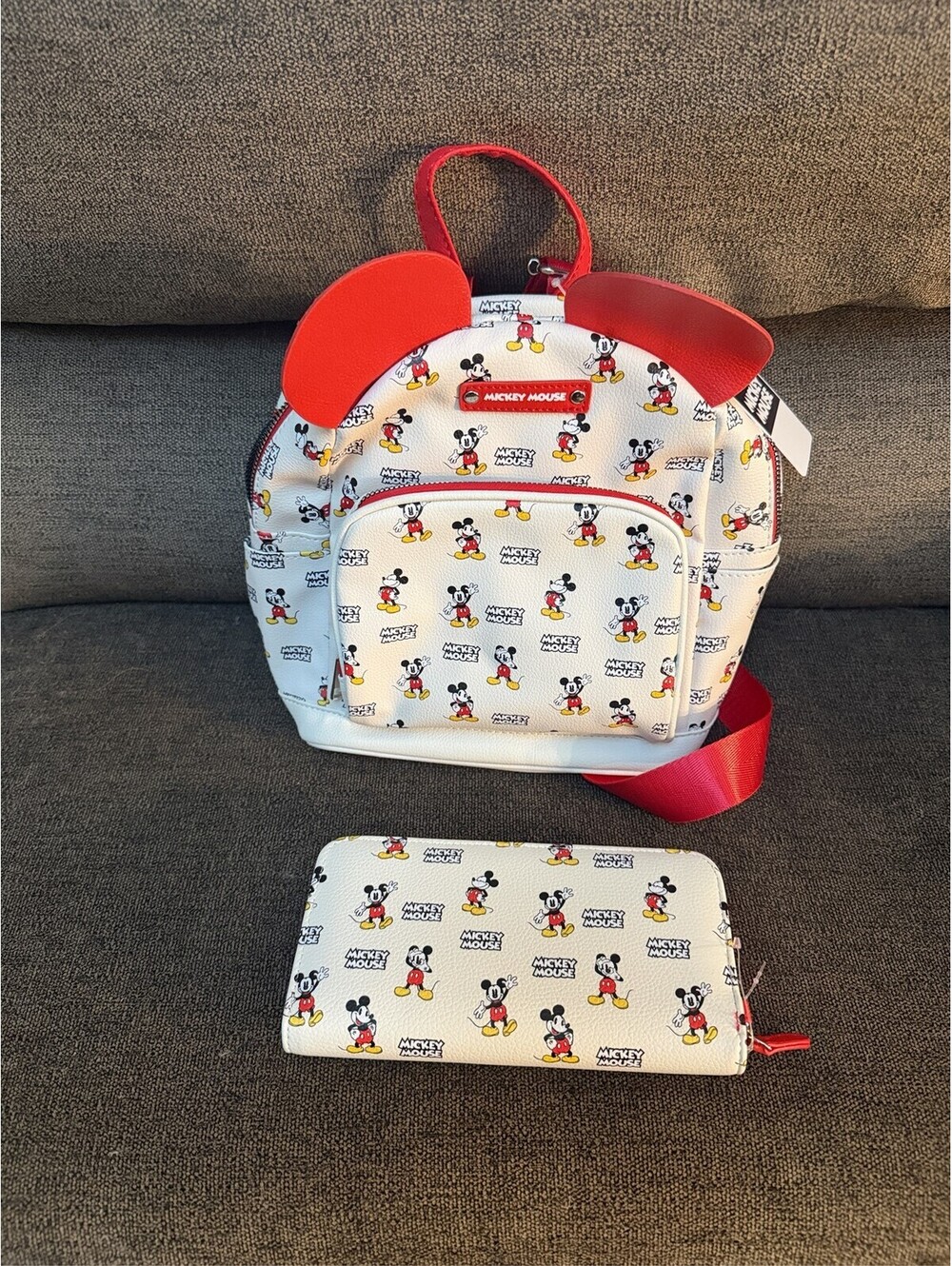 Disney Mickey Mouse Mini Backpack and Wallet Set